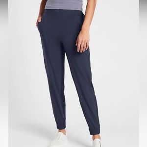 Athleta Brooklyn Jogger Navy Blue size 8P